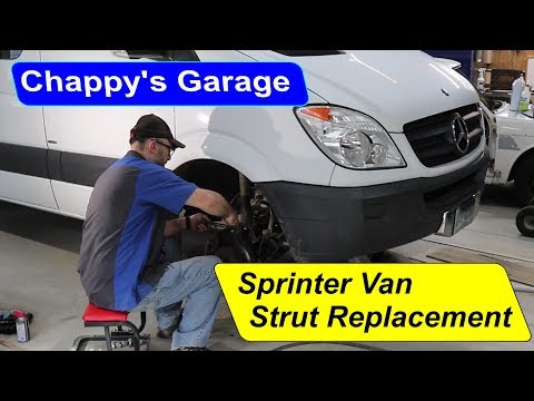 Sprinter van strut