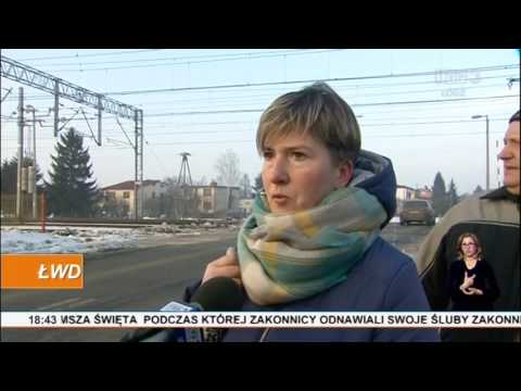 Przejazd kolejowy koszmarem mieszkańców Galkówka łódź mapa