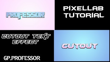 Cutout Text In Pixellab tutorial | #pixcellab  #tutorial