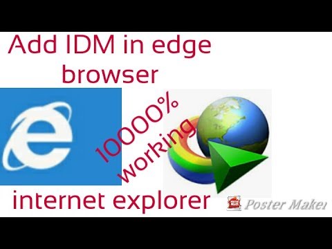 How to add idm extension to microsoft edge browser? - YouTube