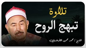 هدوء القلب | تلاوة تريح البال | الشيخ محمد محمود الطبلاوي