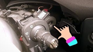 How to remove the ignition switch on Renault Clio