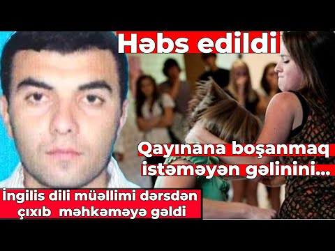 Qayınana boşanmaq istəməyən gəlininə görün nə etdi?