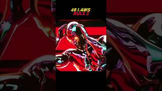 48 laws rule 2|| friend vs enemy🤨🤯#shorts #viral#trending #48lawsofpower#darkpsychology