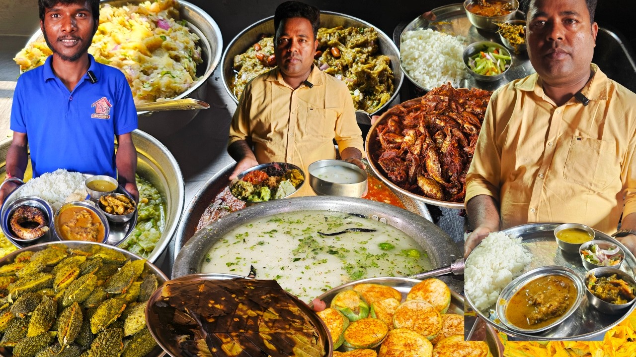 Authentic Odia Food Tour in Bhubaneswar | Hotel Ama Ghara Rushai | Street Food India