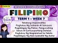 Filipino 2 Quarter 1 Week 7 Revised K-12 Tekstong Impormatibo - Pagtukoy Ng Suliranin At Solusyon