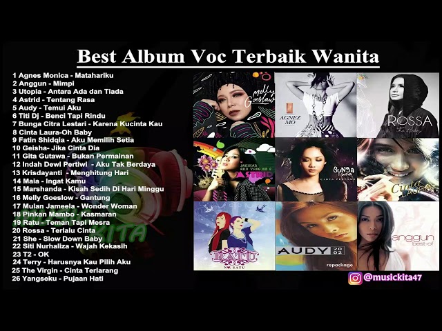 Album Top Hits Pop Terbaik Wanita class=