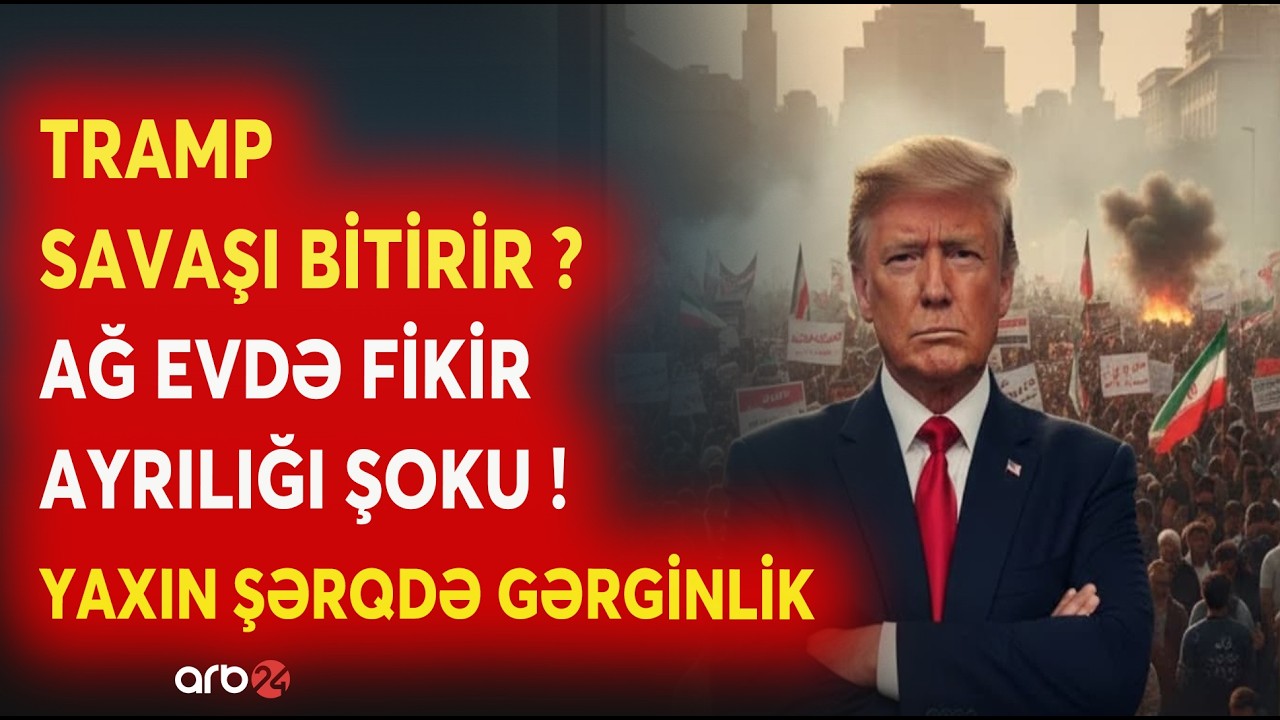 Trampdan GÖZLƏNİLMƏZ PLAN! ABŞ-İsrail mövqeyini dəyişir ? - Regionda G'RGINLIK DAVAM EDIR...