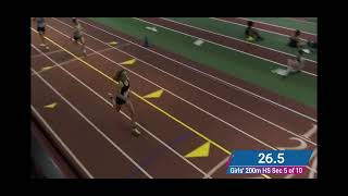 The Armory Trials 200m 10/22