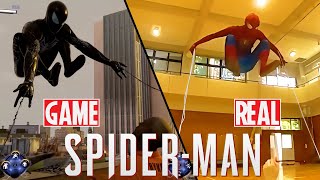 Stunts From Marvel's Spider Man In Real Life