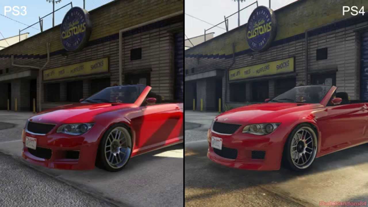 Gta 5 Ps4 Vs Ps3 Graphics Comparison Youtube