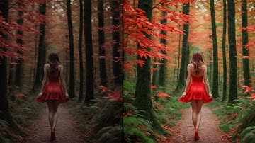 How to Color Match Images (FAST & EASY METHOD) |Photoshop  Tutorial | Vidu Art