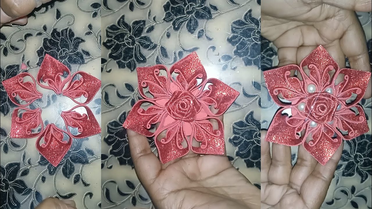 foam sheet art craft ideas 💡// beautiful flowers 🌺