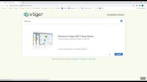 How to install vtiger 7.3.0(same for the version 7.x) - XAMPP - Windows