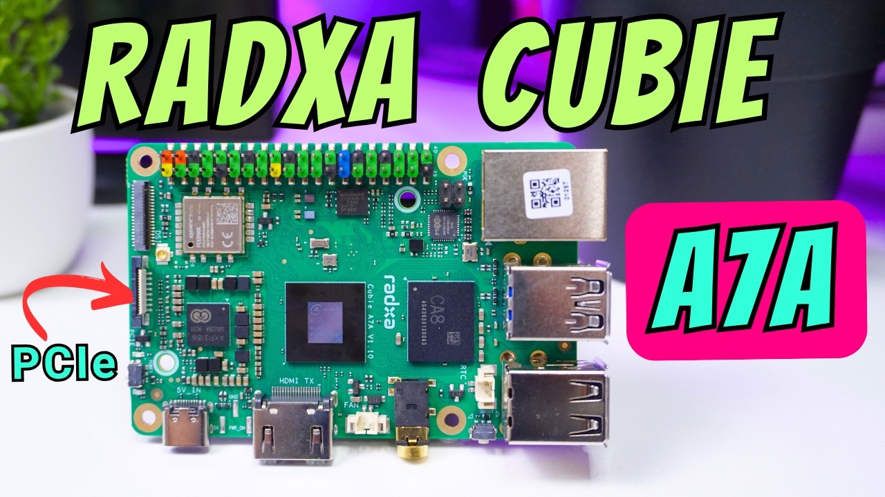 Radxa Cubie A7A Hands-on Review: Octa-core, NVMe, USB 3.1 Gen2