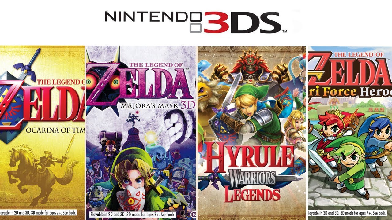 The Legend of Zelda Games for 3DS 