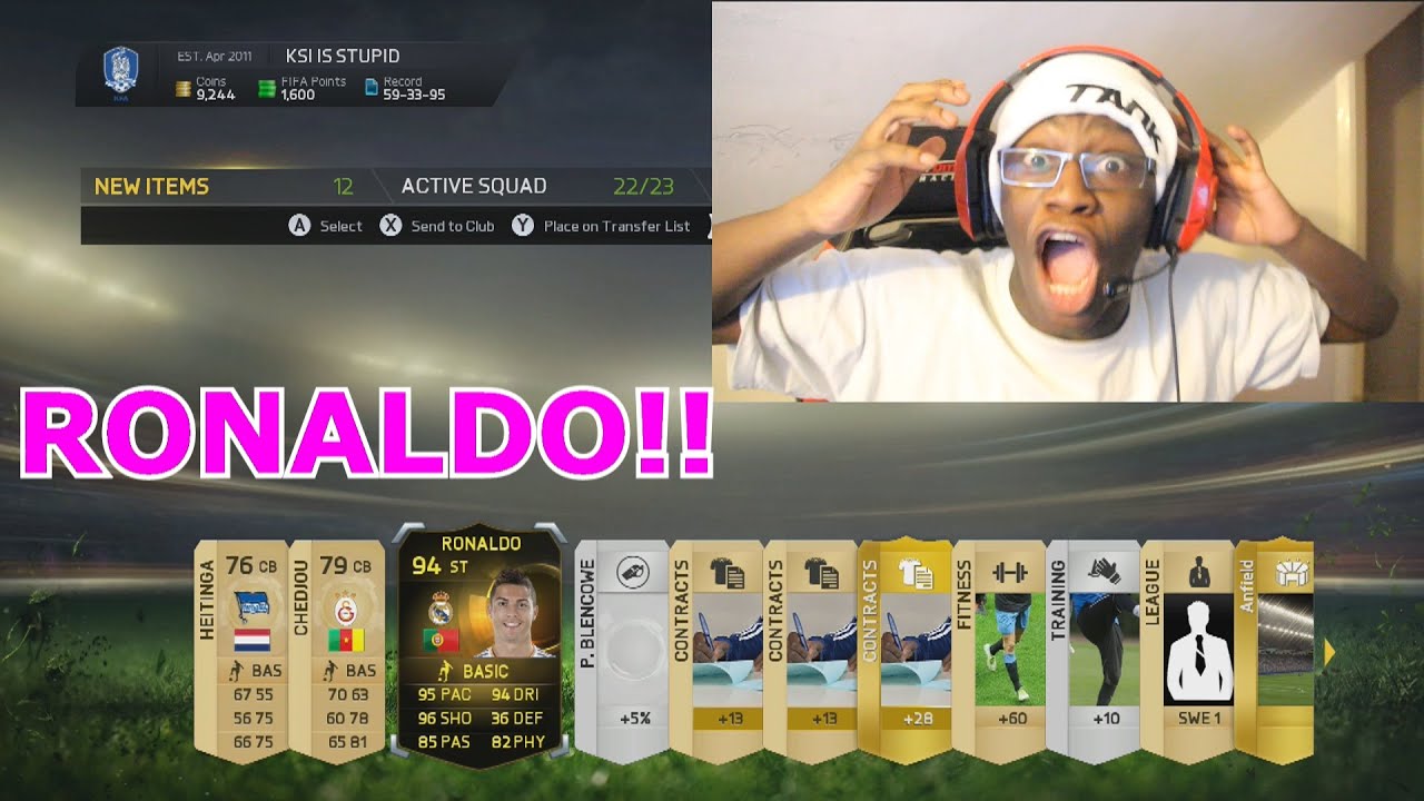 I GOT RONALDO!