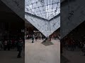 The Iconic place in Paris is the Louvre museum 🇫🇷❤️❤️❤️