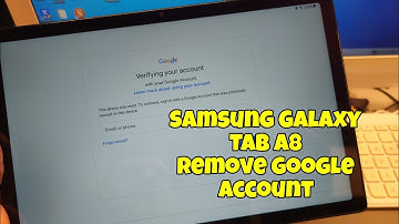 Samsung Galaxy Tab A8 (SM-X200), Remove Google Account, Bypass FRP.