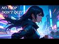 50 MIN NEON RUN 🔥 Cyberpunk Running Music | Synthwave Workout Mix (No Weakness)