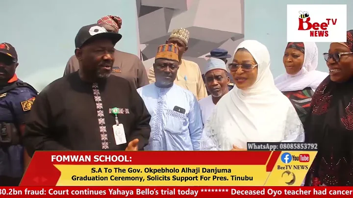 ‎S.A To The Gov. Okpebholo Alhaji Danjuma Graduation Ceremony, Solicits Support For Pres. Tinubu.