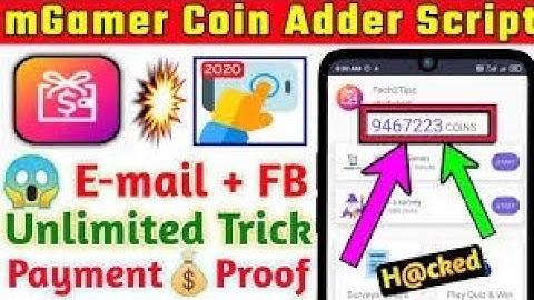 M gamer Free Coin Trick || Inviting Code In Description|| #mgamer #video