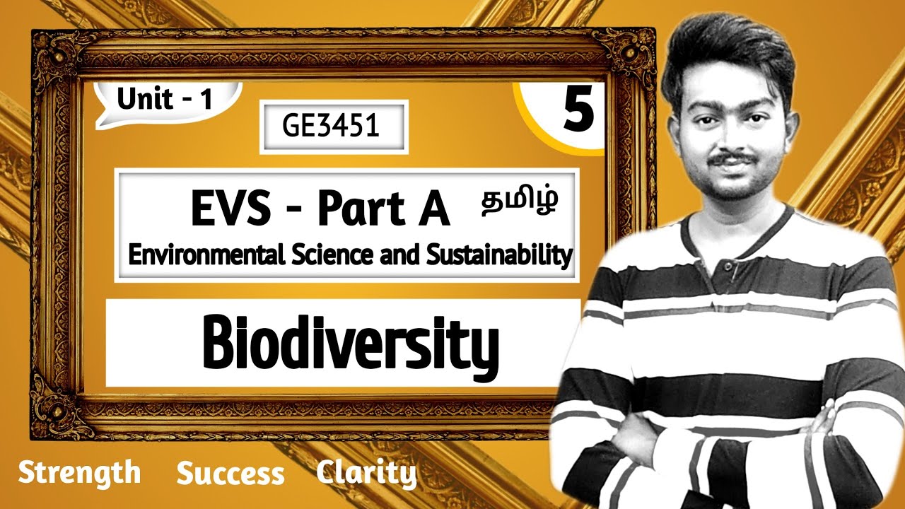 Biodiversity in Tamil | Part A | EVS Unit 1 | GE3451 in Tamil | Environmental Science