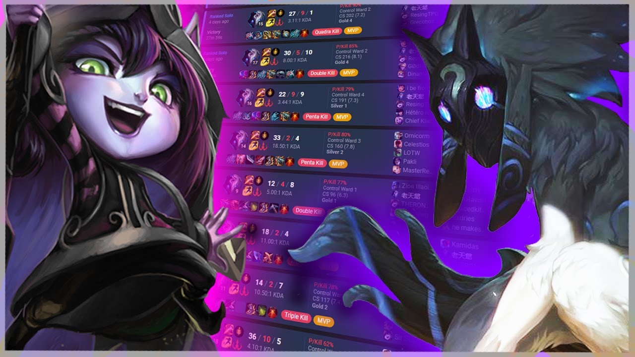 LULU + KINDRED UNSTOPPABLE | Scripter1v9
