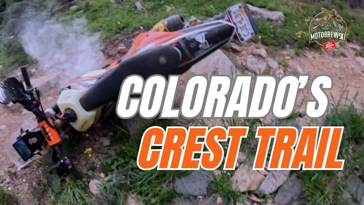 KTM 500 EXC-F Takes on Monarch Crest Trail – Colorado Backcountry Adventure Ride