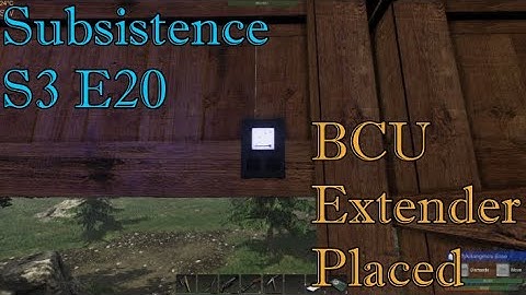 BCU Extender Placed!!  Let