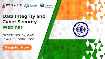 Data Integrity and Cybersecurity Webinar