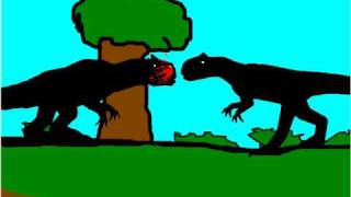 Deltadromeus Vs Allosaurio