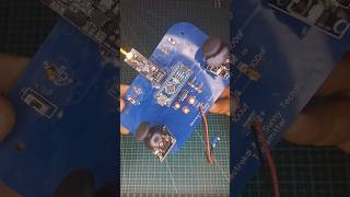 I Built a 6 Channel RC Transmitter & Receiver PCB | Servo + BLDC Motor Test | #shorts