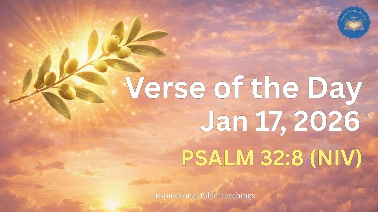 Стих дня – 17 января 2026 г. | Вдохновляющие библейские стихи и утренняя молитва