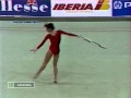 Milena Reljin Hoop Sarajevo World Championships 1989 Milena Reljin Hoop Sarajevo World Championships 1989