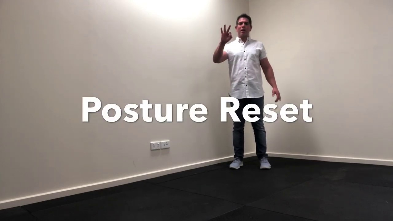 Reset your posture