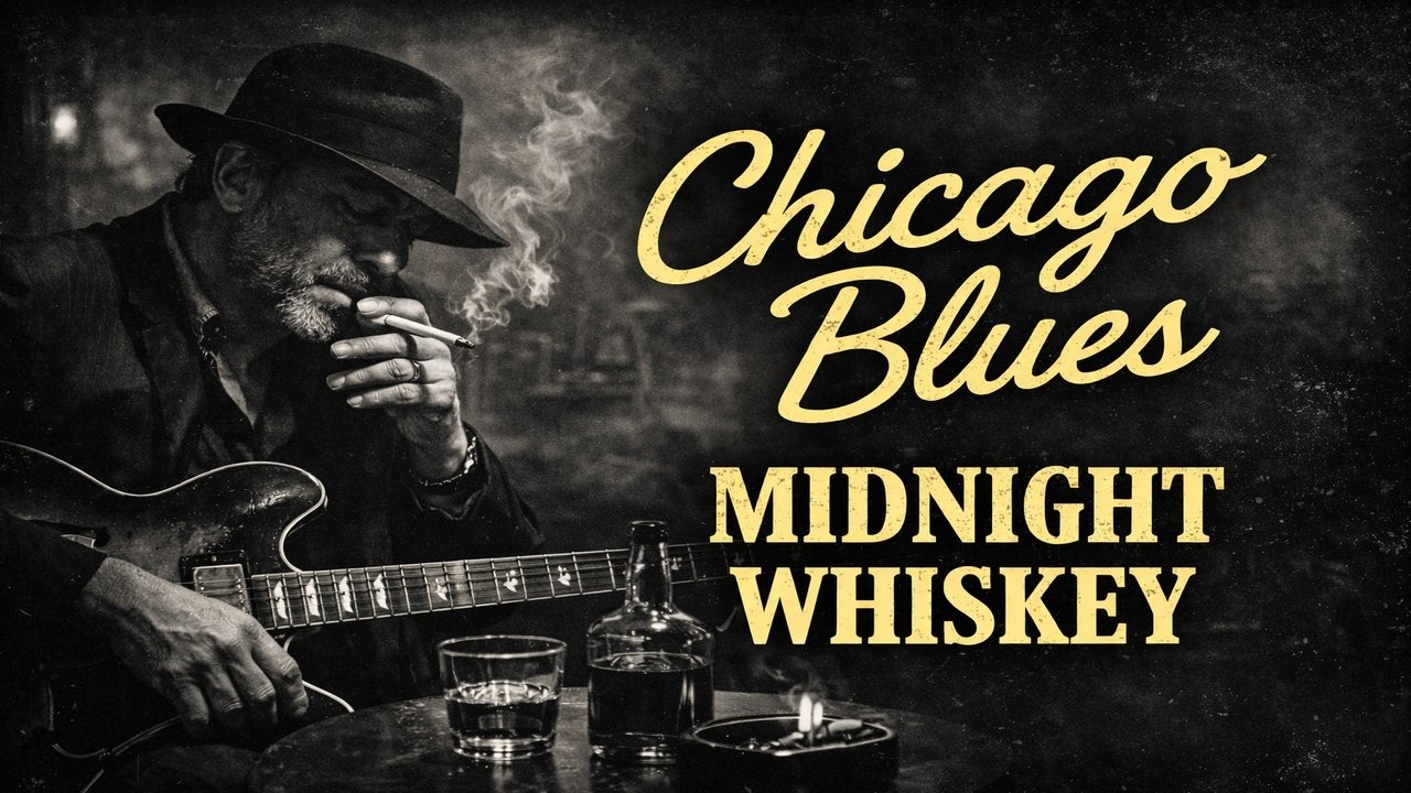 Chicago Blues – Midnight Whiskey 🎧 | Slow, Dark, Emotional Blues