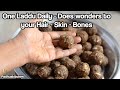 One Laddu Daily-Your Skin-Hair-Bones will be Happy-Sugar Free Flaxseeds Sesame Seeds Dates Laddu