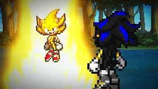 Super Sonic Vs Seelkadoom Sprite Battle Part 1