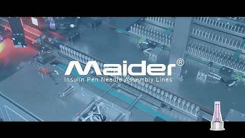 Maider Insulin Pen Needle Assembly Lines