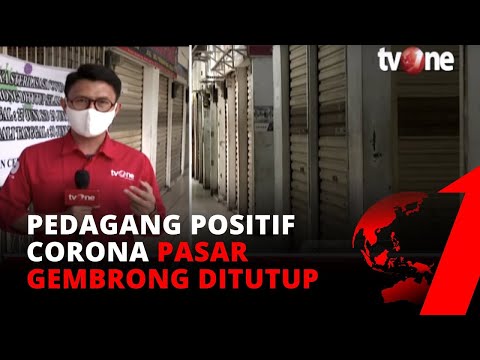 4 Pedagang Positif Corona, Pasar Gembrong Jakpus Ditutup Sementara | Economy tvOne