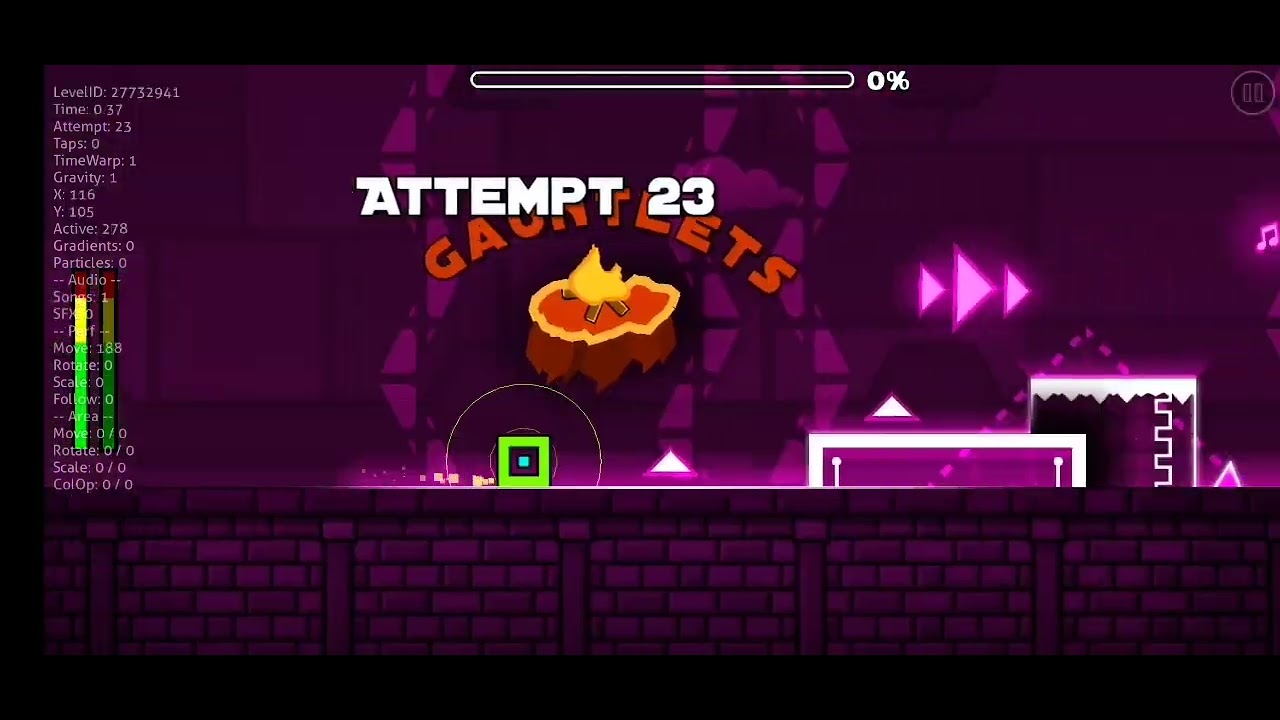 Segundo video de geometry dash - YouTube