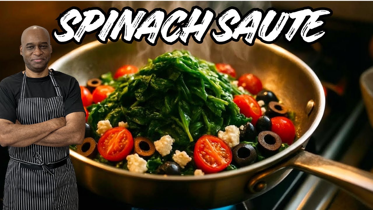 Как идеально обжарить шпинат каждый раз (просто и вкусно)