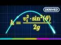 Max Height in Projectile Motion: Derived and Explained