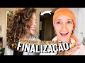 CABELO DEFINIDO SEM GEL! * FINALIZAÇÃO CABELO ONDULADO* | Luiza Rossi