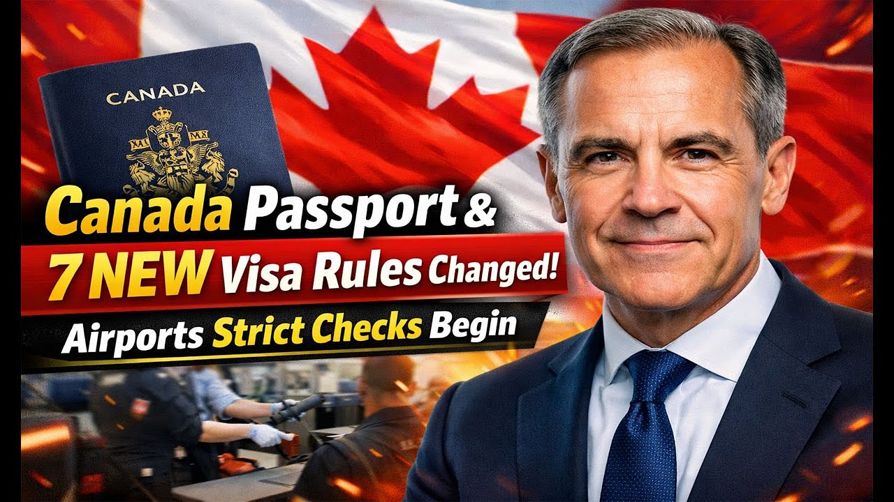 🚨 Canada Passport & 7 NEW Visa Rules Changed — Airports Now Enforcing Strict Checks (2026)