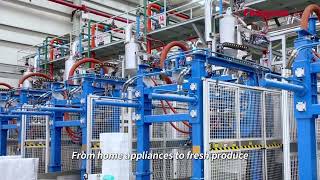Fangyuan FHOY Series Foam Molding Machine #FoamPackaging #PackagingSolutions