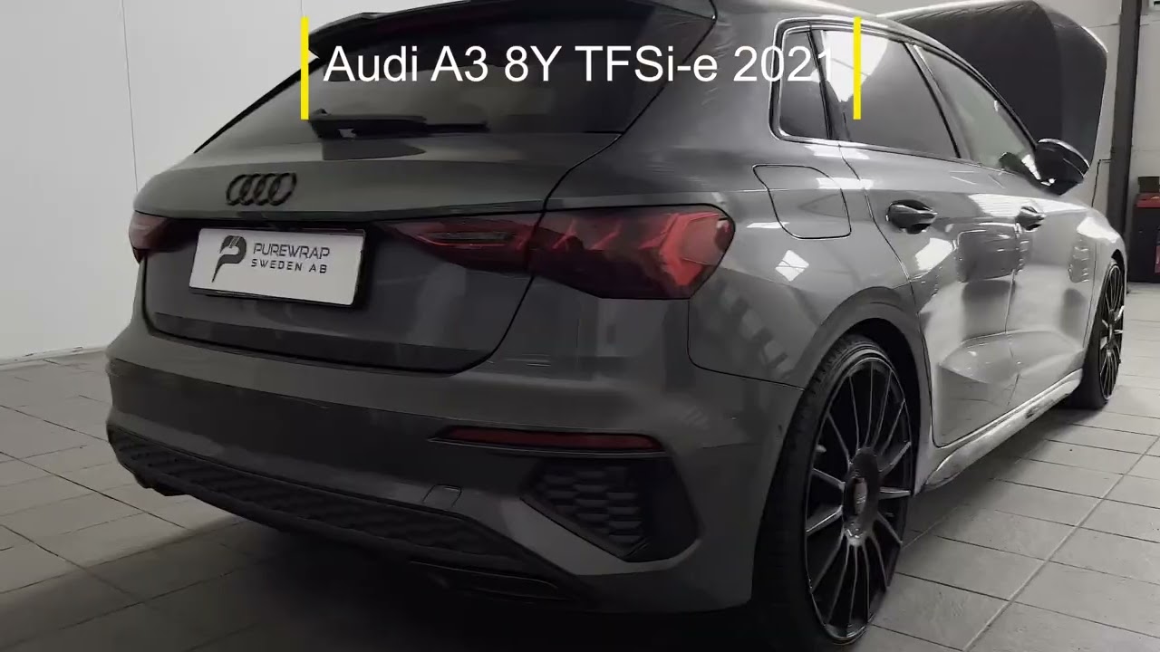 Audi A3 8Y with RS3 animation headlight and taillight 