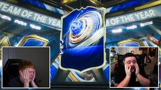 We PACK A HUGE TOTY IN 5 MINUTE FUT DRAFT!!!