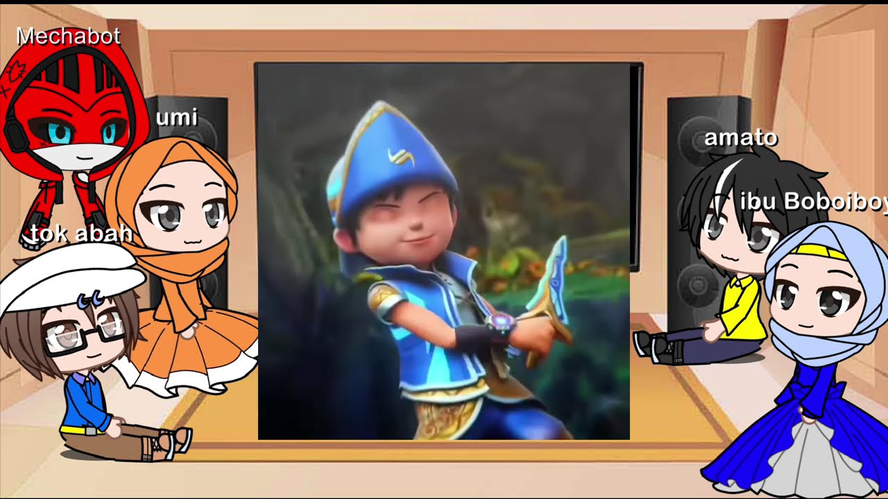 Family BoBoiBoy + mechabot React to BoBoiBoy ( Part 1/??? ) || ( Gacha Club ) || [ Rusdi Yansah ]